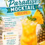 Pineapple Mango Paradise Mocktail